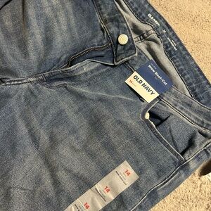 Old Navy Blue Slim Straight Jeans Classic Denim